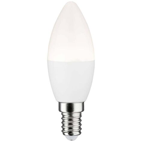 50125 LED ZB Kerze 400lm 5,5W 2700K matt dim Paulmann Home Ampoule à LED E14 CEE: G (A - G) 5 W blanc chaud mat S531902