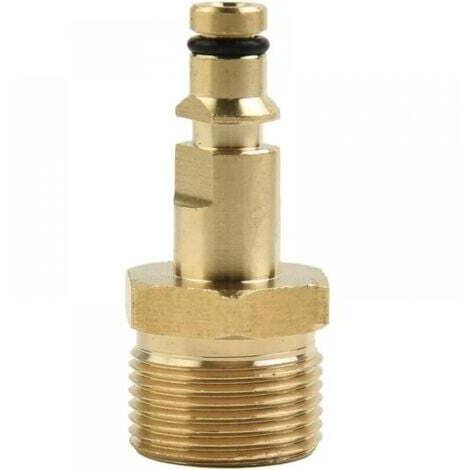 (50×23×23)Adaptateur M22 pour nettoyeur haute pression en laiton massif et raccord de sortie série K pour Karcher, Nilfisk