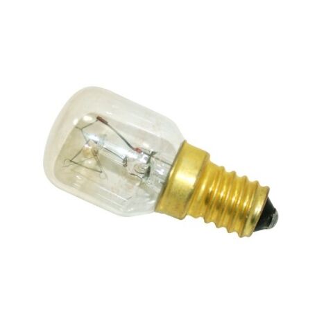 50279888007 o (5027 98 88 00/7) Lámpara forma PERA para HORNO y MICROONDAS T28 E14-25 W 230V 30