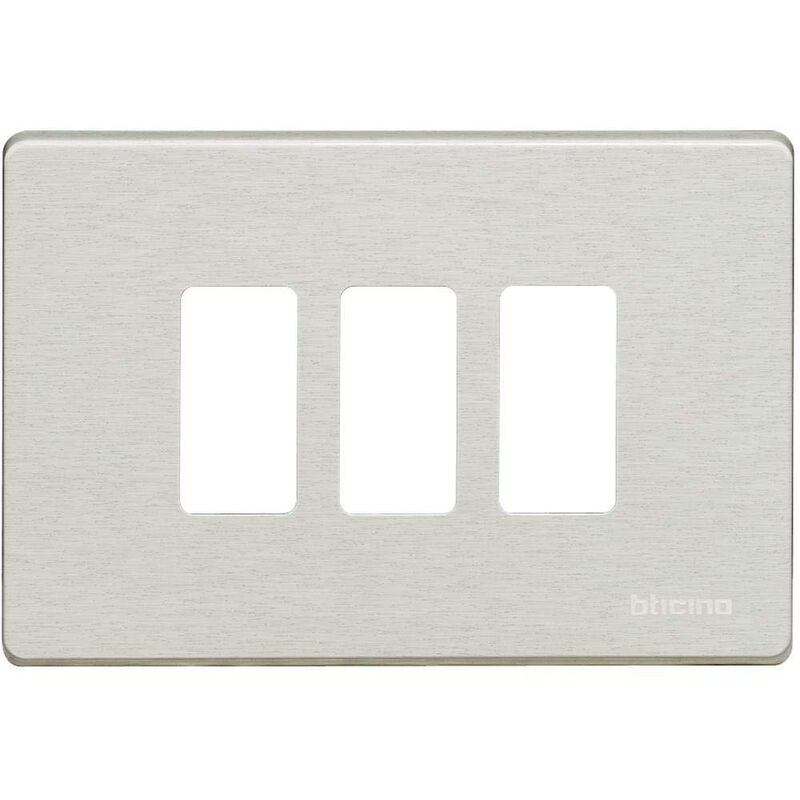 

Placa acabado oxidal de 3 elementos ( Magic 503/3/X) - Bticino