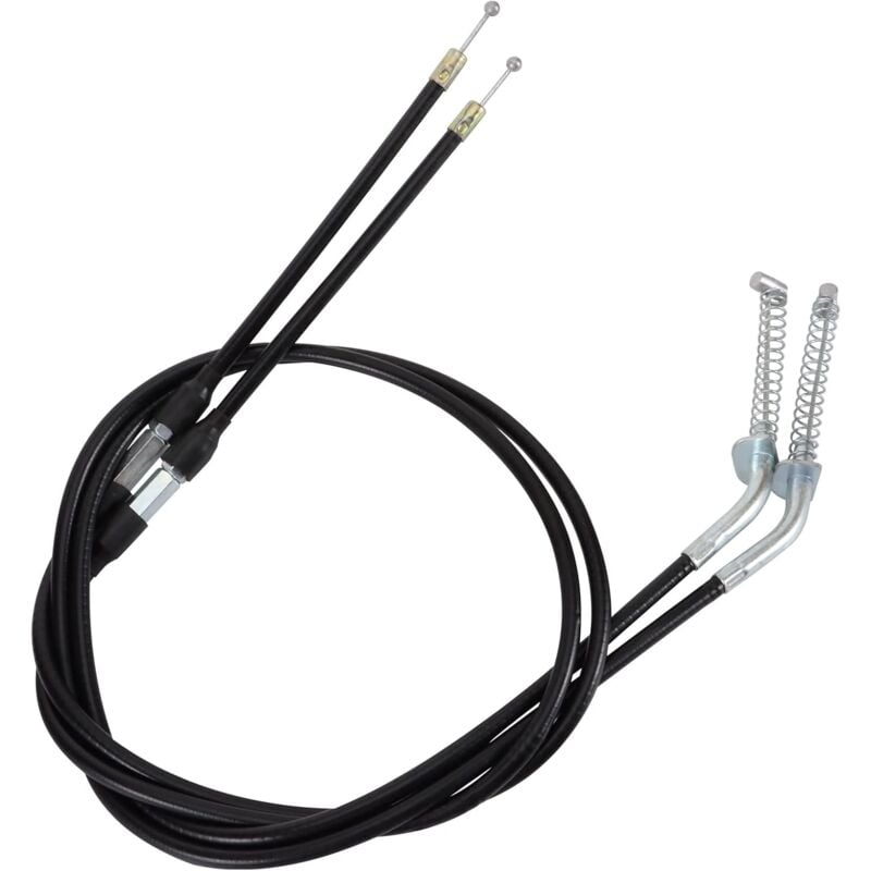 Ersandy - 50,4' Câble de Frein avec Ajusteur Remplacement pour 50cc 70cc 90cc 110cc 125cc atv 4 Roues Quad Pack de 2