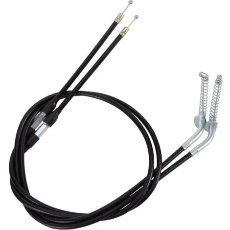 50,4" Câble de Frein avec Ajusteur Remplacement pour 50cc 70cc 90cc 110cc 125cc ATV 4 Roues Quad Pack de 2
