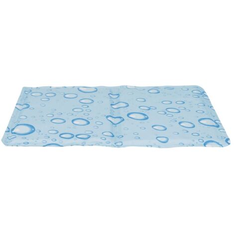 50×40cm: Tappetino rinfrescante azzurro con bolle