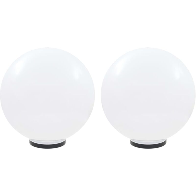 Vidaxl - led Bowl Lamps 2 pcs Spherical 50 cm pmma