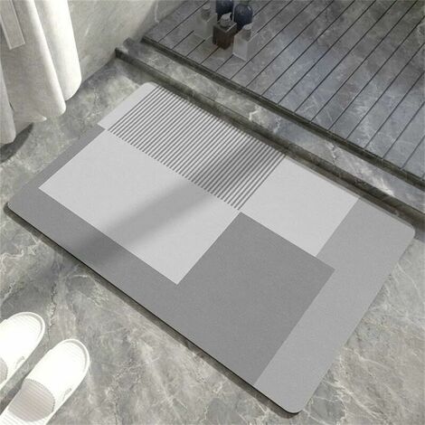 EATAN Tapis de Bain, Bain en Pierre de diatomite, Tapis