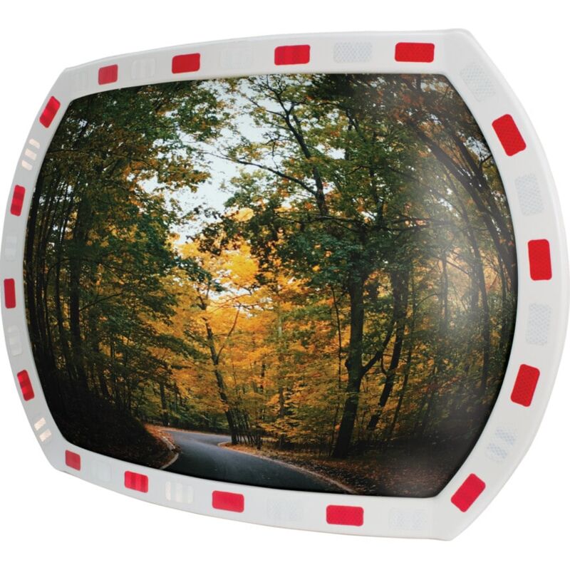 508X762MM Convex Outdoor Traffic Safety Mirror - Matlock