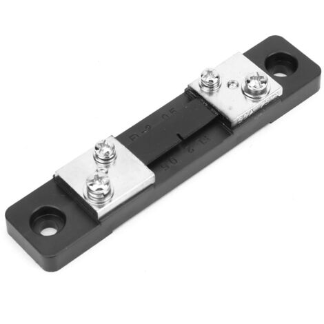 50A/100A Strom Shunt Ampere Shunt Widerstand Panel Meter Strom Tester 75mV FL-2 für Digital Amperemeter Analog Meter(50A)