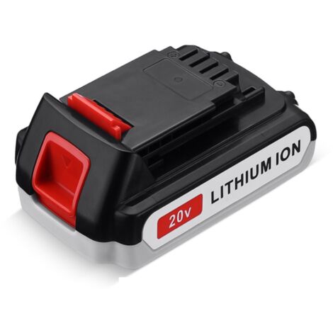 5.0Ah Ersatz für Schwarz und Decker 20V Batterie LB20 LBXR20 LBXR20 LBXR20 LBXR20B-OPE-2 LB2X400 LST220 Drahtlose elektrische Werkzeuge
