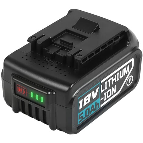 BSIOFF 5.0Ah pour Bosch GBA 18V batterie Batterie 18 V Compatible avec Bosch BAT609 BAT610G BAT618G BAT619 BAT621 BAT620 Batterie électrique