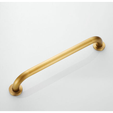 50CM Barre d'Appui Salle de Bain en Laiton Massif Poignée de Baignoire Equilibrée Antichute Support de Sécurité Antidérapant