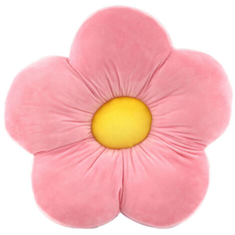 50cm Flower Shaped Plush Cushion, Seat Cushion (Pink)