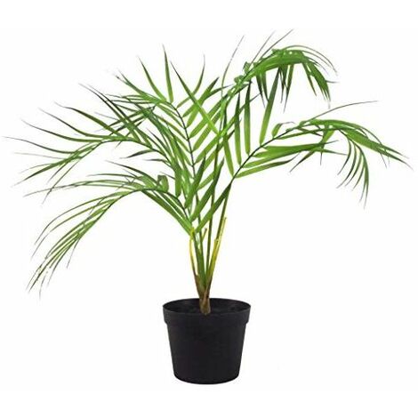 50cm Leaf Design UK Realistic Large Artificial Foliage Plant with Pot