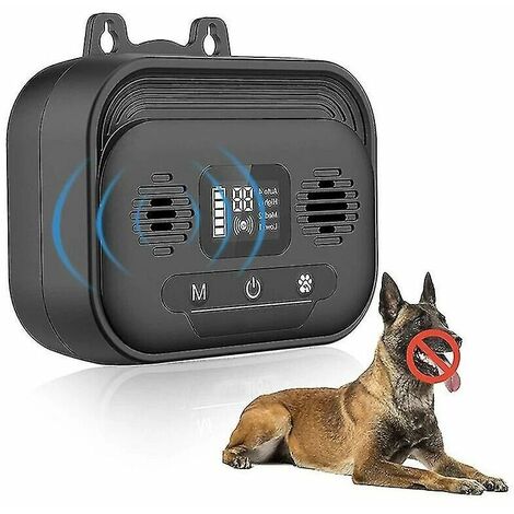50ft Effective Dog Anti Bark Device Outdoor Anti Barking Dog Sonic Bark Quiet Deterrents