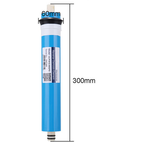 50GPD RO Membran Umkehrosmose Wasserfilter Ersatz Wassersystem Filter Blau