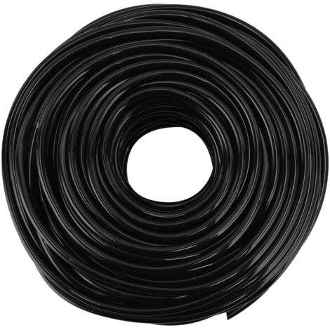 50m / 164ft 4/7 tuyau d'irrigation goutte à goutte, tuyau d'arrosage, tuyau d'irrigation de jardin pour systèmes d'irrigation de jardin
