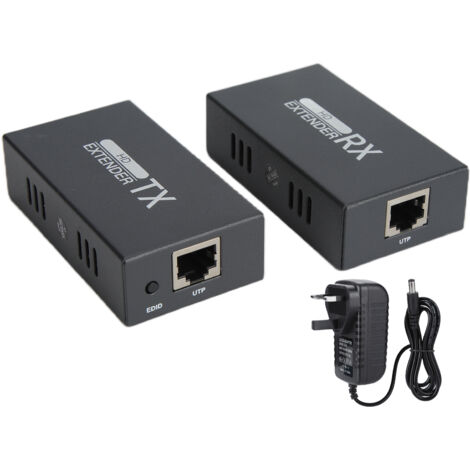 50m Câble Extenseur HDMI Haute Définition avec Connecteur UK, Résolution Élevée et Transmission 3D