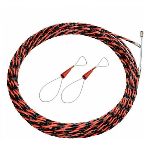 50M Electrician's Wire Puller, 5mm Diameter, Retractable Installation Wire Puller