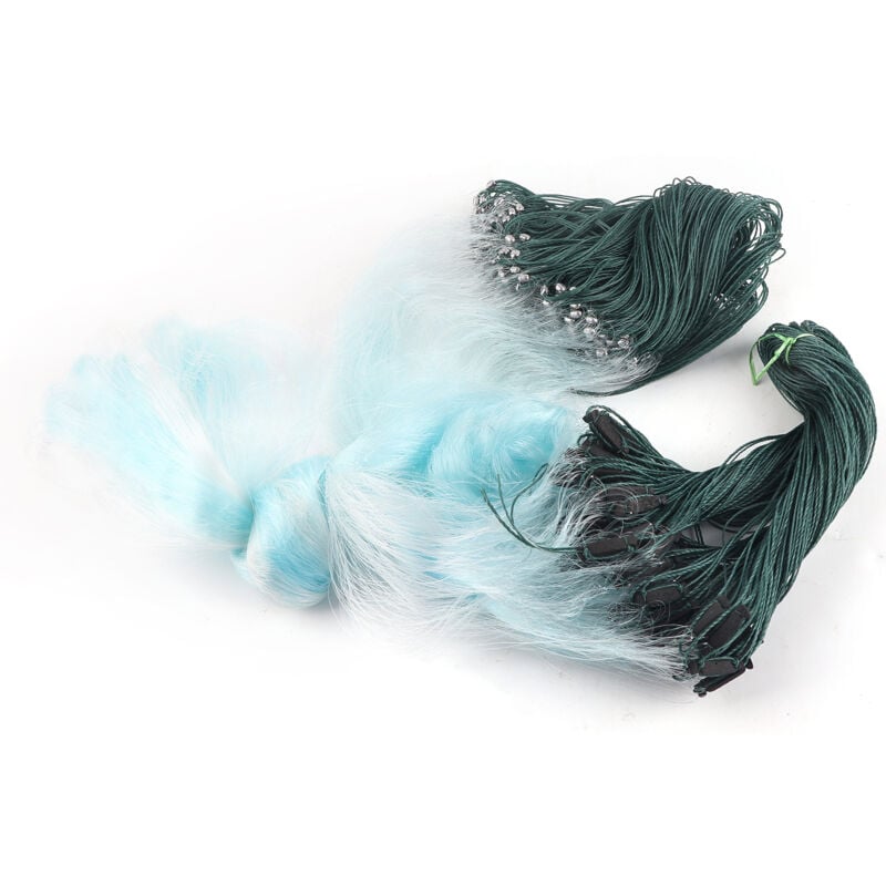 Jeffergarden - 50m Longueur 1.5m Hauteur 3 Couches Filet de Pêche Lourd avec Flotteur Accessoires de Pêche4 Doigt