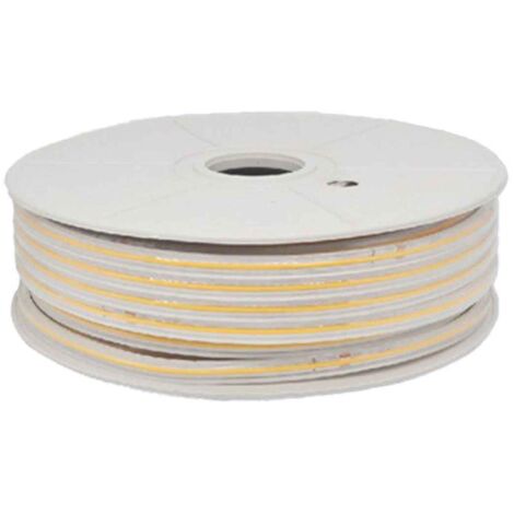 50M Striscia Led COB 8W/M 220V-240V 600lm IP65 CRI=80 Angolo 180° Colore Luce Oro