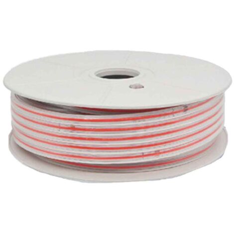 50M Striscia Led COB 8W/M 220V-240V 600lm IP65 CRI=80 Angolo 180° Colore Luce Rossa