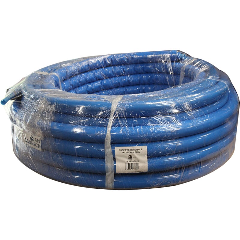 50m tube per prégainé isolé bleu Ø20 TRA