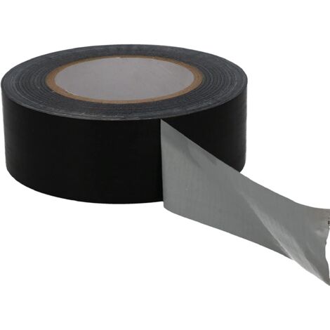 50m x 50mm Black Gaffa Tape Duct Duck Gaffer Adhesive Tape Waterproof