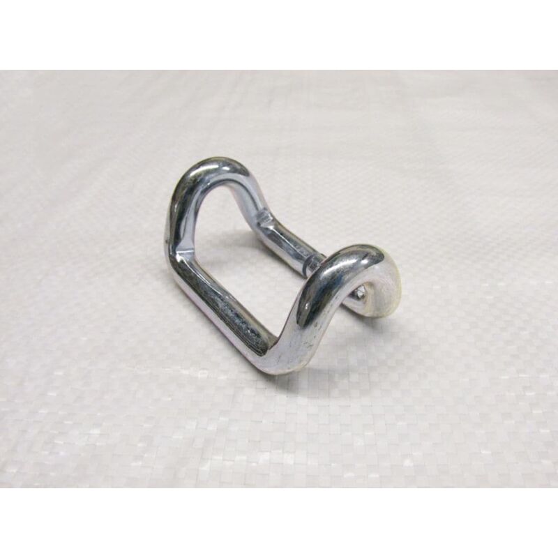 Securefix Direct - 50MM Closed Chassis Rave Hook Zinc Plated (Ratchet Lashing Tie Down Yellow Passivated)