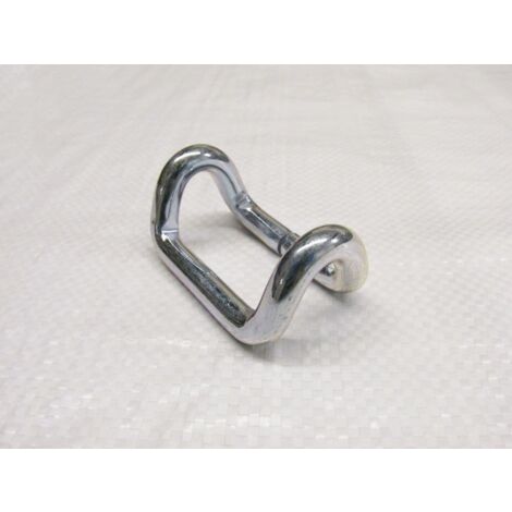 50MM Closed Chassis Rave Hook Zinc Plated (Ratchet Lashing Tie Down Yellow Passivated)