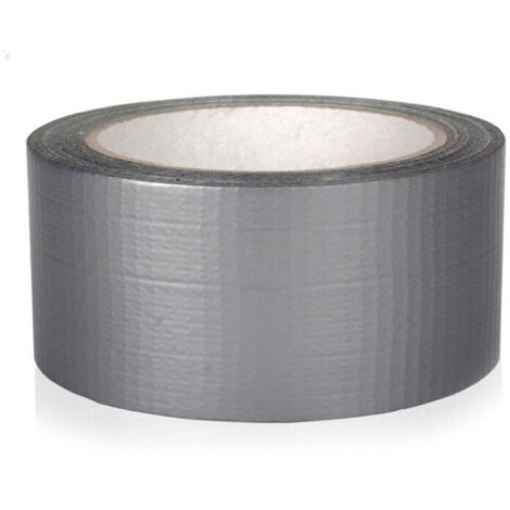 50mm X 25mt Bande De Toile Grise Extra-forte Joints D'étanchéité Réparations Paquets