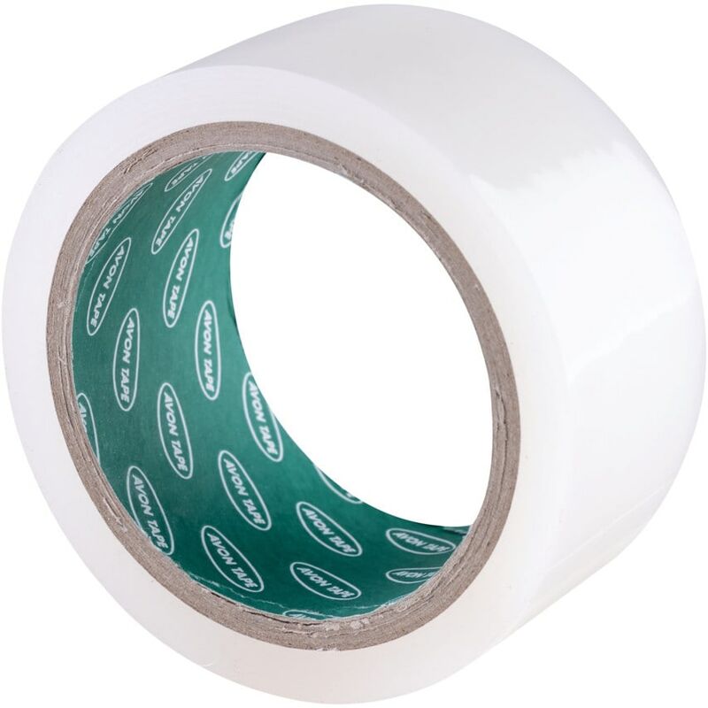 All-weather Clear Builders Tape - 50MM X 20M - Avon