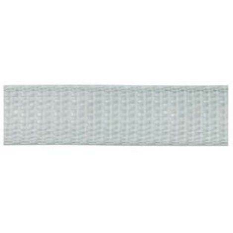 50MT CINTINO NYLON GRIGIO SOTTILE PER AVVOLGIBILI - mt.50x mm.19h. in rotolo