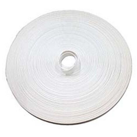 50MT CINTINO PLASTIFICATO BIANCO ARIETE PER AVVOLGIBILI - mt.50x mm.20h. in roto