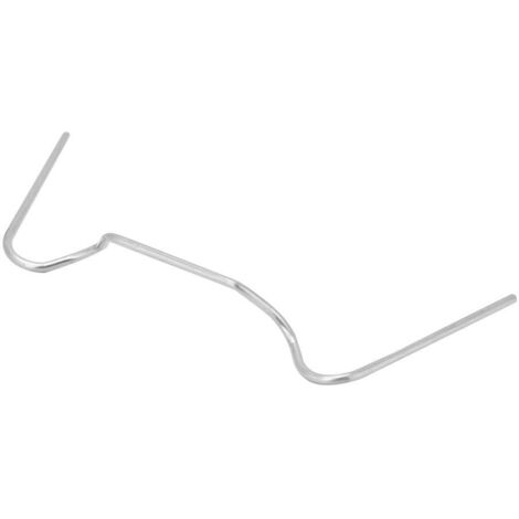 50pcs Acier Inoxydable W Type pais Serre Vitrage Clips Outil W Boucle Ressort quipement pour Feuilles De Plexiglas sur La Serre