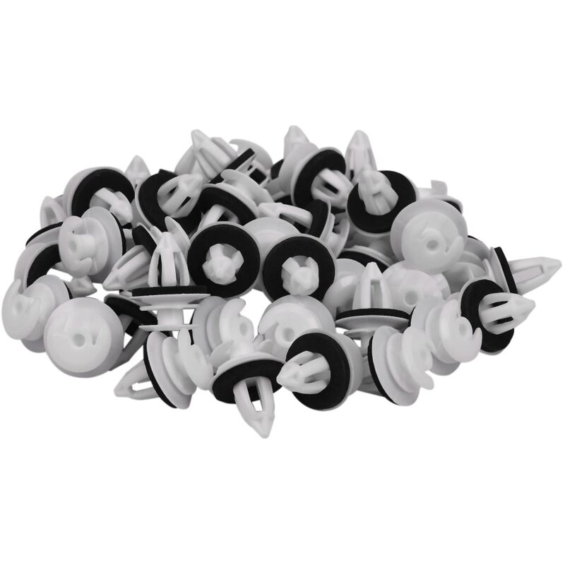 Serbia - 50pcs Clips de panneau de porte avec anneau d'étanchéité compatible Bmw E34 E36 E38 E39 E46 X5 M3 M5 Z3
