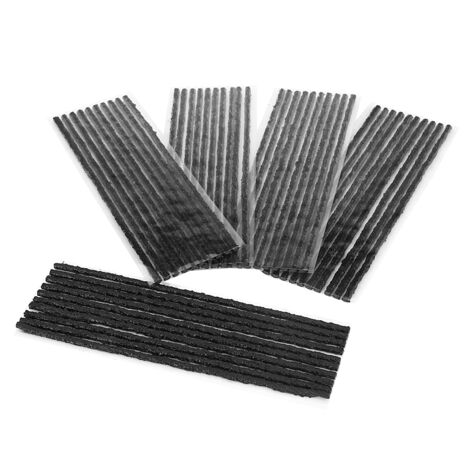 50pcs noir Tubeless pneu crevaison réparation joint bandes de caoutchouc voiture moto 2003.5mm