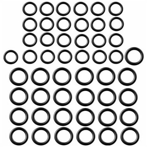 50pcs Pressure Washer O-Rings Replacement for 1/4" 3/8" M22 Quick Coupler (O-Ring 50pcs)