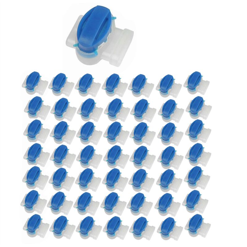 Image of 50Pcs Robotic Rasenmäher Stecker Wasserdicht Gel Terminal 3 Pin Elektrische Anschlüsse 314 Draht