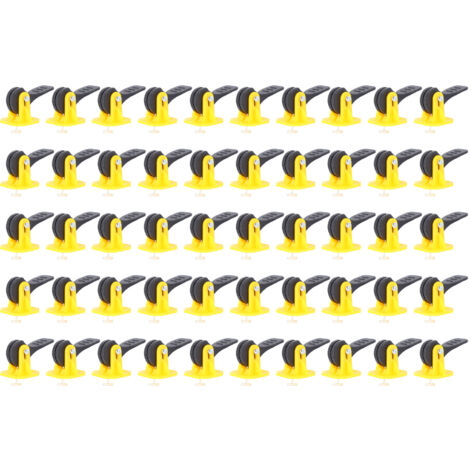 50pcs Tile Leveler Tile Tools Needle Exchangeable Reusable Tile Spacers Leveling System for 2mm‑6mm Tile Gap Leveling Installation
