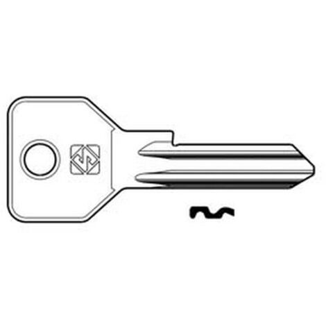 50PZ CHIAVI PER CILINDRI CISA 5 SPINE GRANDI CS119 IN ACC. NICH. - CS119 DX