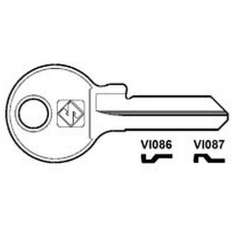 50PZ CHIAVI PER CILINDRI VIRO 5 SPINE PICCOLE - VI086 DX