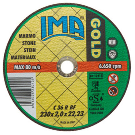 50PZ DISCO PER MARMO IMA DIAMETRO 230X2X22
