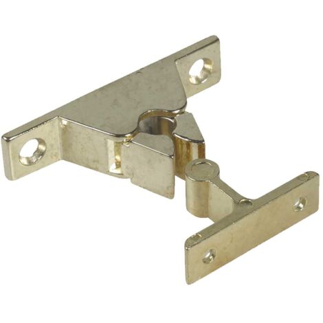 50PZ FERMAPORTA A PINZA ottonato