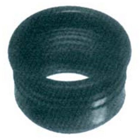 50PZ MORSETTO GOMMA NERA PER TUBI - ø mm.30/32 interno - ø mm.50 esterno