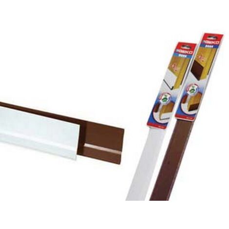 50PZ PARAFREDDO ADESIVO PVC FLESSIBILE FELTRO PORTE cm100, bianco