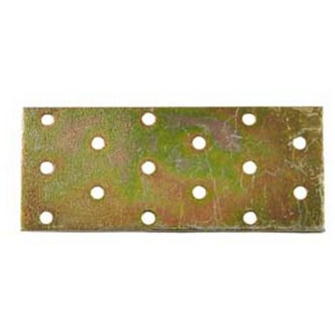 50PZ PIASTRA DI GIUNZIONE DRITTA LARGHEZZA MM.50  - mm.80x50