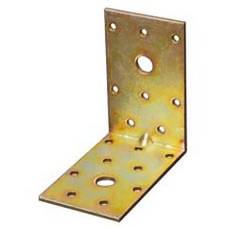 50PZ PIASTRA DI GIUNZIONE PIEGATA AD ANGOLO PESANTE LARGHEZZA MM.50 - mm.60x60x5