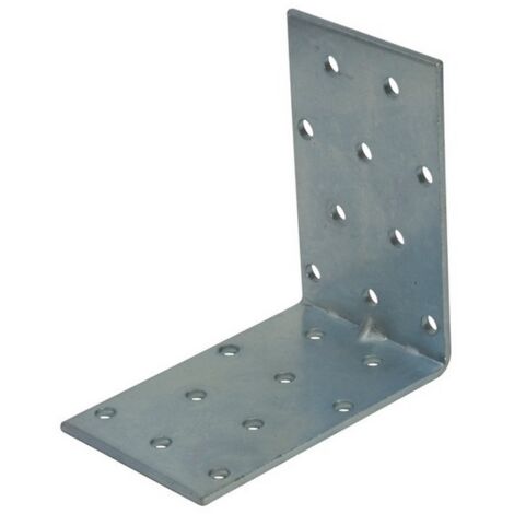 50PZ PIASTRINA PESANTE ANGOLARE INOX  mm.40x40