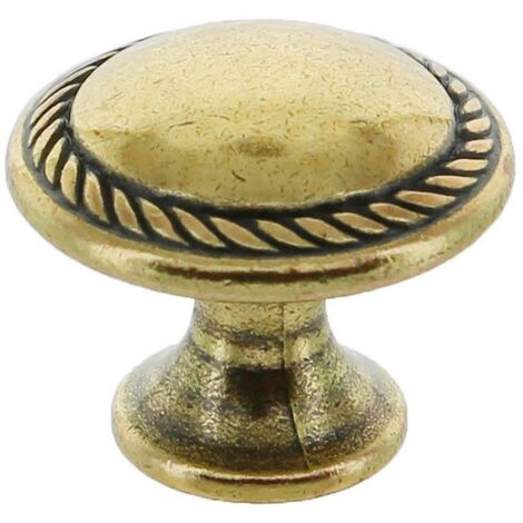 50PZ POMOLO ANTICHIZZATO ART. 24223 MM.25 ORO VALENZA