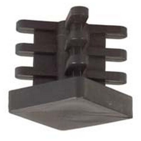 50PZ PUNTALI ALETTATI INTERNI PER TUBO QUADRO - mm.45x45