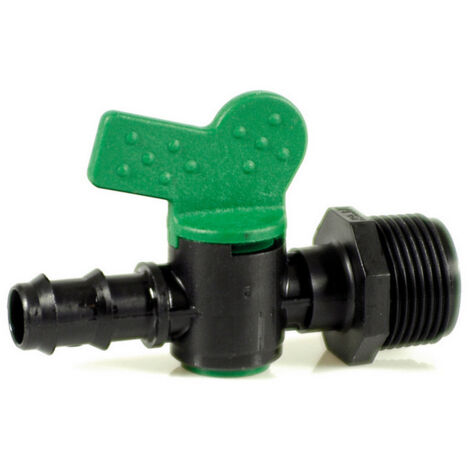 50PZ RACCORDO PER ALA GOCCIOLANTE VALVOLA PORTAGOMMA/FILETTO MASCHIO mm. 20x1/2
